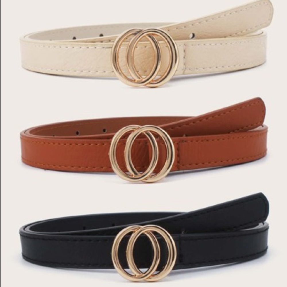 3 piece infinity belt set